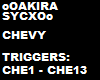Chevy (CHE1-CHE13)