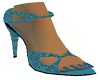 (MSis)Blue Scallop Shoes