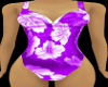 purple hawaiian swimsuit