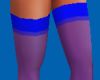 sexy blue stockings