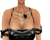 spiderweb necklace