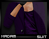 -M- Purple Suit Jacket