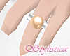 Classic Pearl Ring Ivory