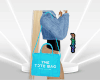 BABY BLUE THE TOTE BAG F