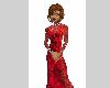 Wedding dress red