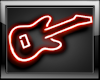 Guitar Sign Red