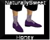 Purple 2-Tone Shoes