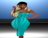 Las Vegas Teal Skirt