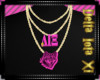 DIX Necklace Pink