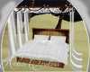 WHITE BAMBOO BED