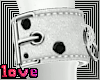 dalmatian wrist cuffs m