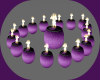 Purple Candle Set
