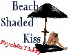 BEACH- SHADED KISS - bw