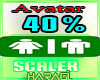 40 % Avatar Resize