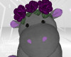 Kids Purple Hippo Toy