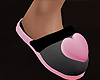 Heart Slippers Hers