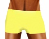 SL Fur Shorts Yellow