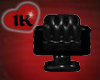 !!1K BLACK LEATHER CHAIR
