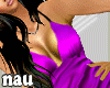 ~nau~belted violet dress