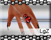 LgZ-Heart Ring Red