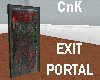 CnK EXIT portal door