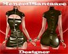 HS-Bronz Leather Dress S