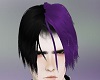 Hair e (black/purple)