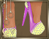 :QV: Lacy Purple Heel