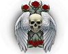 Frame skull angel 