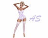 Anna Lilac lingerie
