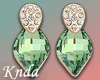 K* Green Jewelry Earring