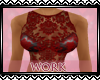 !Lace Top! -Red