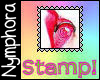 {N} Pink Lips Stamp 5