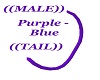 Purple-Blue(M)(Tail)