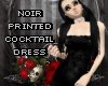 [P] noir cocktail dress