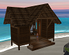toilette bois plage