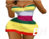 ~RK~ Stripped Dress BH