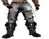pantalon negro con caden