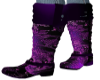 Fancey Purple Boots