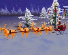 Animated santa & sleigh