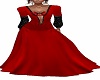 red gown black glitter