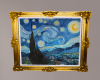Starry Night -Gold Frame
