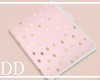 Pink + Gold Polka Folder