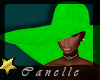 C | Green wide Hat