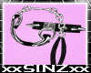 X Bina Black Choker X