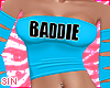 Baddie Top ♥ Blue