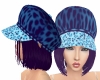 Blue Hat+Purple Hair