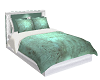 Teal Poseless Bed