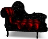 Black marble couch