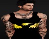 k} male stripe tank